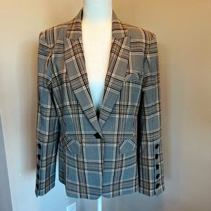 Veronica Beard plaid Dickey jacket size 12